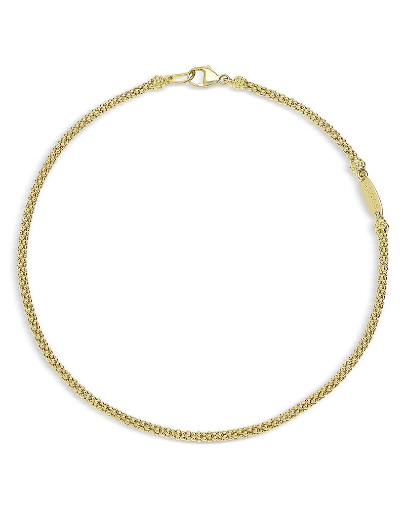 ラゴス レディース アクセサリー ブレスレット・バングル・アンクレット LAGOS 18K Gold Caviar Bracelet 2mm Gold ゴールド