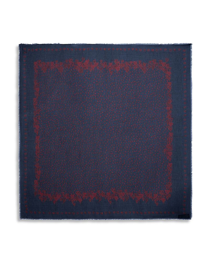 ザディグ エ ヴォルテール レディース アクセサリー マフラー・ストール・スカーフ Zadig & Voltaire Kerry Heartscarf Marine|ReVida 店