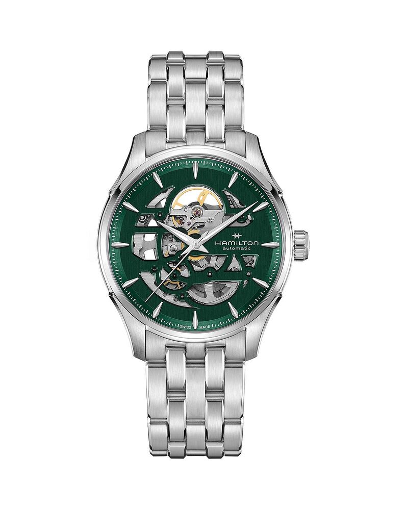 ハミルトン レディース アクセサリー 腕時計 Hamilton Jazzmaster Watch 40mm Green/Silver グリーン