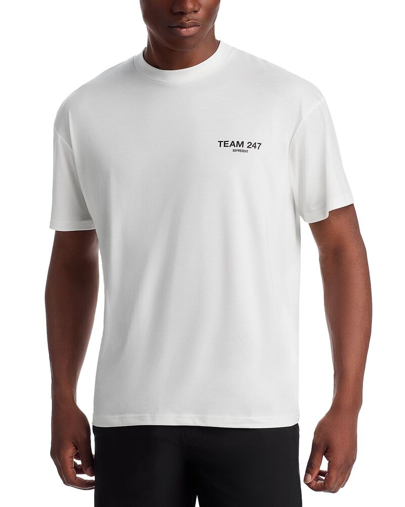 リプレゼント メンズ トップス Tシャツ Representeam 247 Oversized Tee Flat White ホワイト