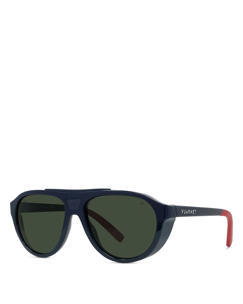ヴュアルネ レディース 付属物 サングラス・アイウェア Vuarnet Outdoor Altitude Pilot Sunglasses 58粍 Blue / Crystal Grey 薄墨色