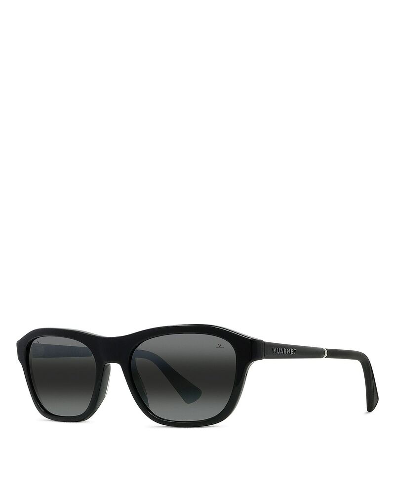 ヴュアルネ レディース 付属物 サングラス・アイウェア Vuarnet Lifestyle Alpine Geometric Sunglasses 56粍 Black / Mirrored Crystal Silver 黒いこと