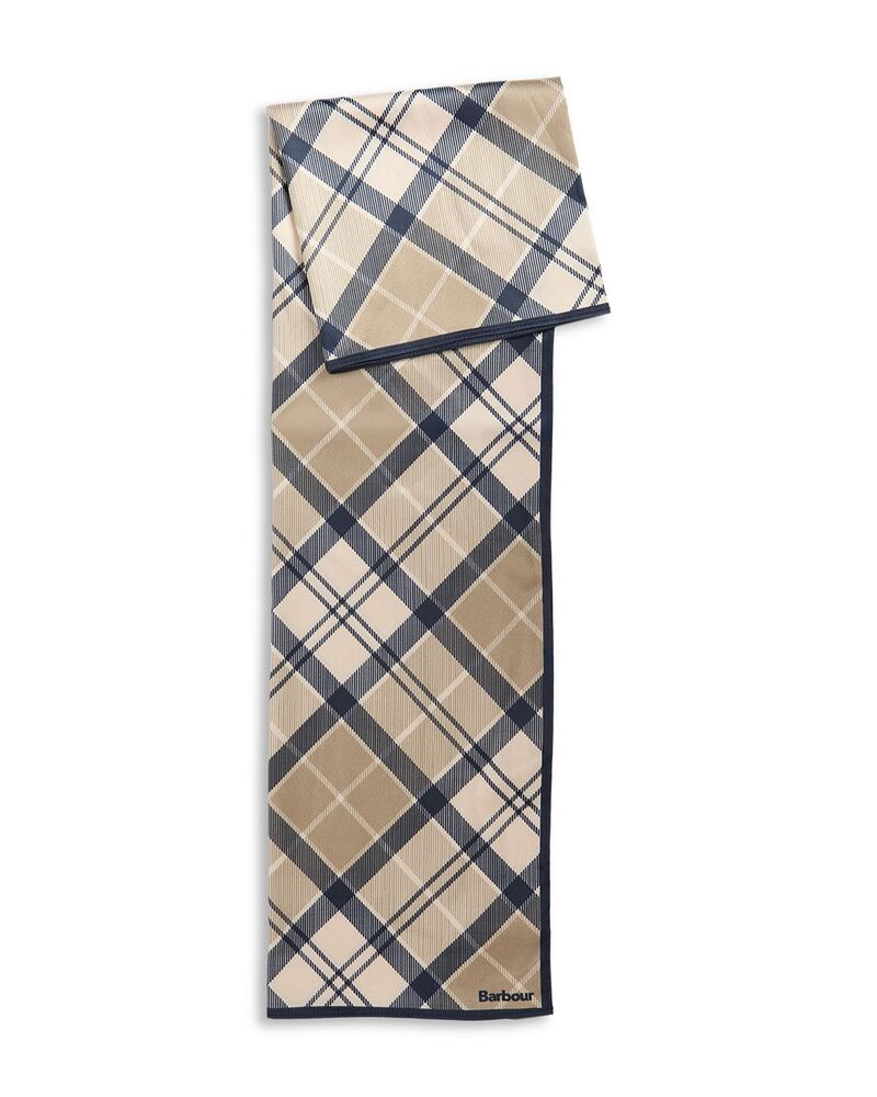 バブアー レディース アクセサリー マフラー・ストール・スカーフ Barbour Kinsale Square Scarf Dress Indigo インディゴ