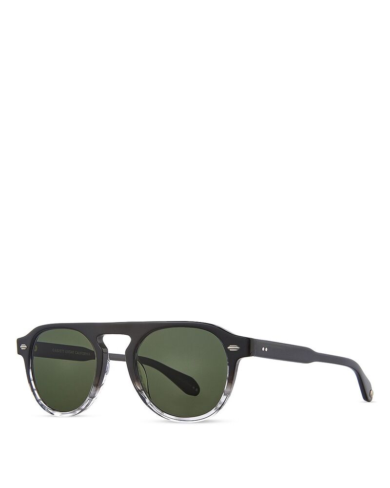 ギャレットライト レディース 佩び物 サングラス・アイウェア GARRETT LEIGHT Harding Navigatoround Sunglasses 47粍 Grey Quartz/Semi-Flat Pure G15 薄墨色