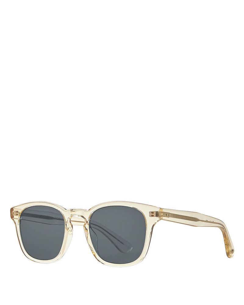 ギャレットライト レディース 佩び物 サングラス・アイウェア GARRETT LEIGHT Ace II Sun Square Sunglasses 49粍 Pure Glass/Semi-Flat Pure Blue Smoke 雲煙