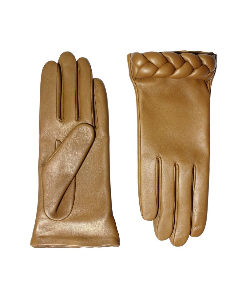 アニェル レディース アンダー御召しもの ブラ Agnelledith Braided Cuff Gloves Toscana