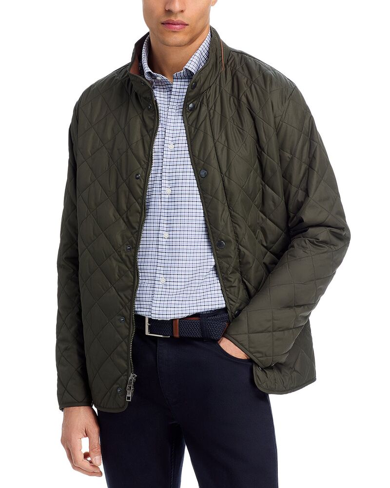 ピーター・ミラー メンズ アウター コート Peter Millar Suffolk Coat Dark Olive オリーブ