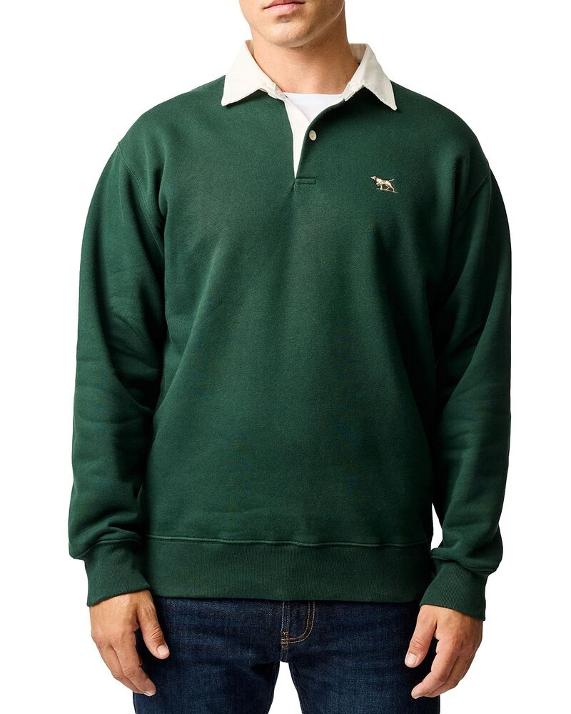 ロッドアンドグン メンズ アウター パーカー・スウェット シャツ Rodd & Gunn Otago Rugby Sweatshirt Forest フォレスト