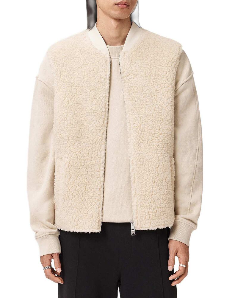 オールセインツ メンズ アウター ベスト ALLSAINTS Otis Vest Bone White ホワイト
