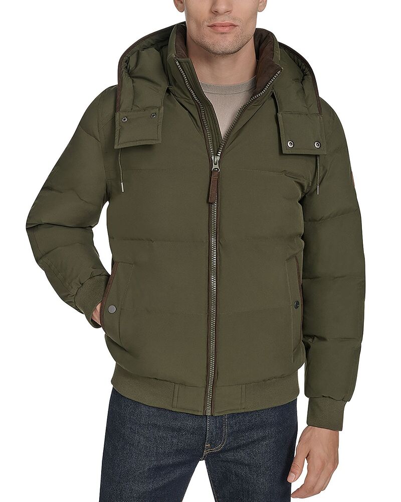 アンドリューマーク メンズ アウター ジャケット・ブルゾン Andrew Marc Langham Bomber Jacket Forest フォレスト