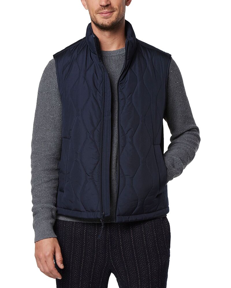 アンドリューマーク メンズ アウター ベスト キルティング Andrew Marc Hampden Quilted Vest Ink 35,620円