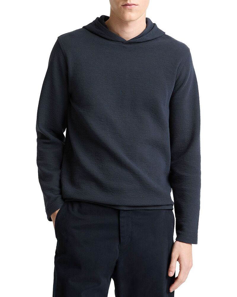 ヴィンス メンズ アウター パーカー・スウェット Vince Double Face Pullover Hoodie Coastal/Coastal