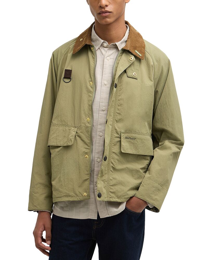 バブアー メンズ アウター ジャケット・ブルゾン Barbour Iconspey Jacket Bleached Olive オリーブ