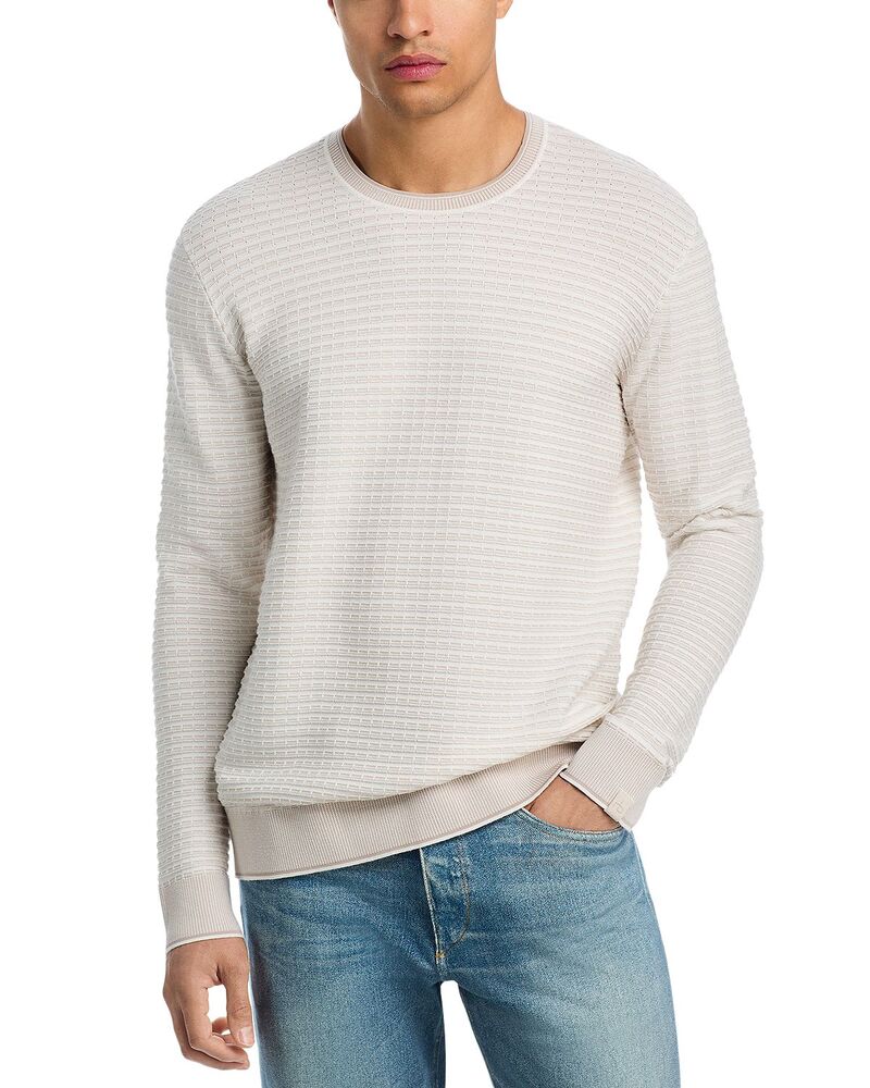 ラグアンドボーン メンズ アウター パーカー・スウェット クルーネック シャツ rag & bone Harvey Stripe Crewneck Sweatshirt Chalk チョーク 50,280円