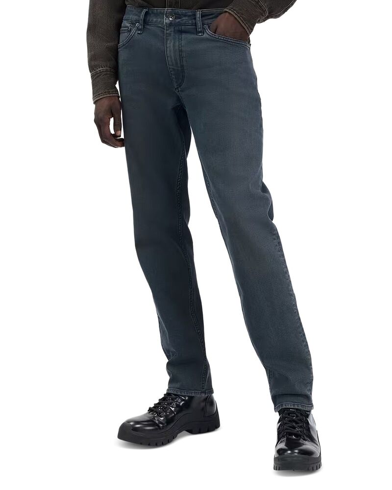 ラグアンドボーン メンズ ボトムス デニムパンツ ジーンズ rag & bone Fit 3 Authentic Stretch Straight Athletic Fit Jeans Graphite Blue グラファイト|ReVida 店