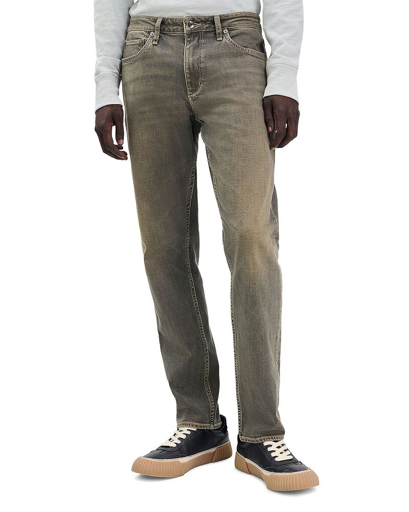 ラグアンドボーン メンズ ボトムス デニムパンツ ジーンズ rag & bone Fit 3 Authentic Stretch Straight Athletic Fit Jeans Gryol|ReVida 店