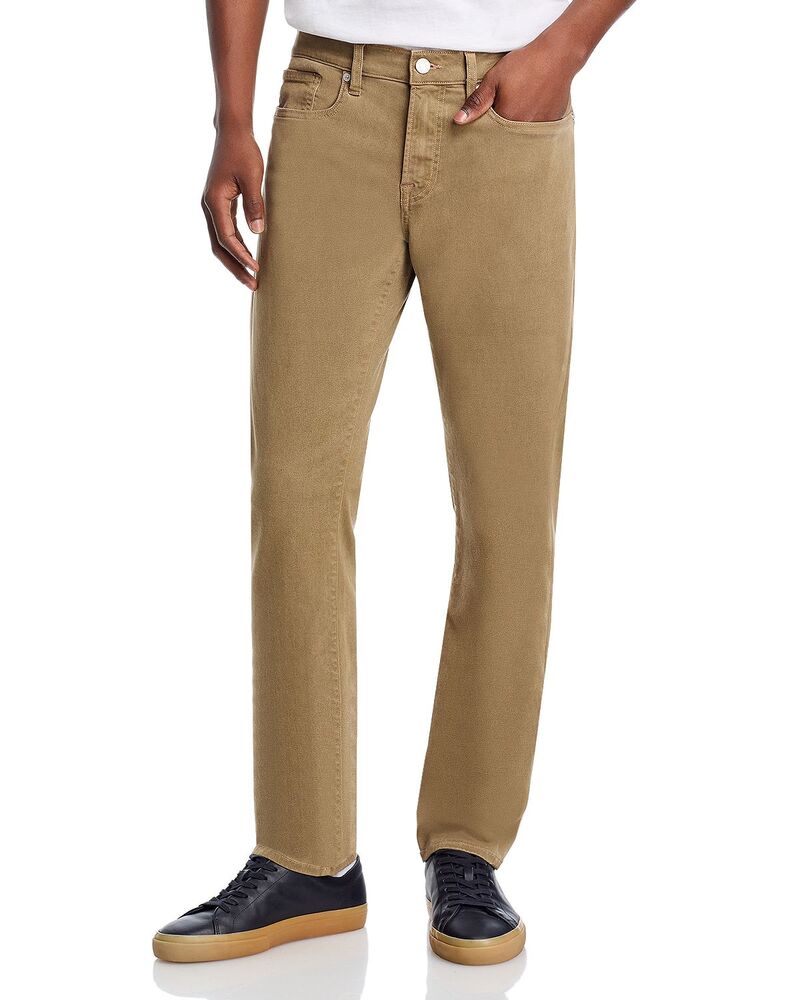 フレーム メンズ ボトムス カジュアルパンツ FRAME L'Homme Slim Brushed Twill Pants Dark Tan タン