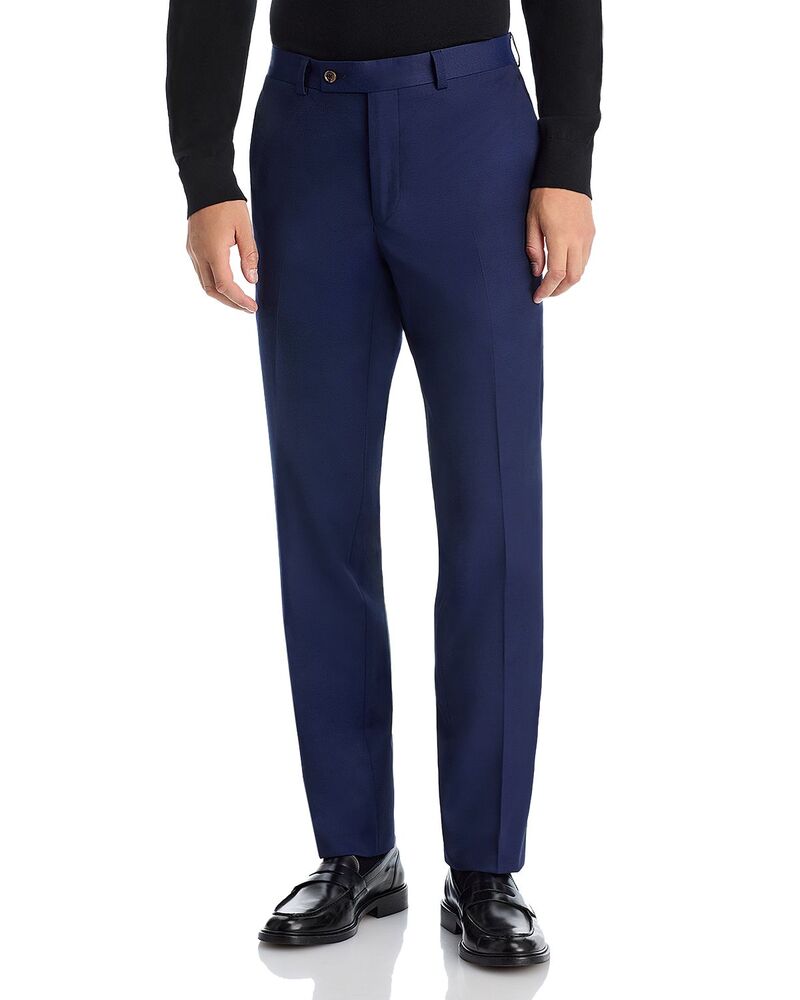 ジャックビクター メンズ シューズ レギュラーフィット パンツ ウール ワンピース Jack Victor Osloe Performance Wool Regular Fit Dress Pants Navy ネイビー