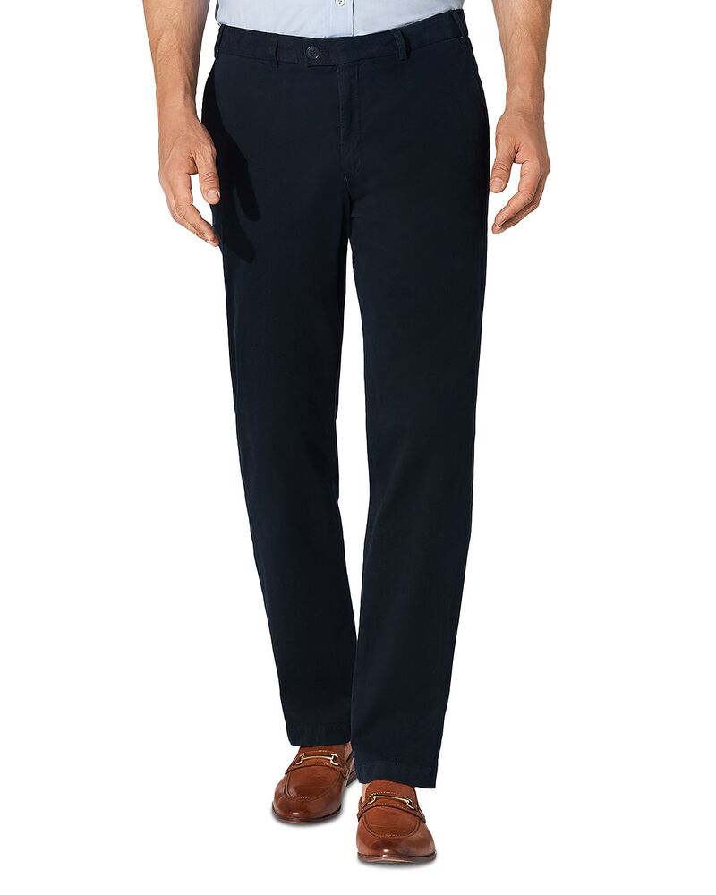 ヒルティル メンズ ボトムス カジュアルパンツ コットン HILTL Parma Essential Cotton Stretchino Pants Navy Blue ネイビー