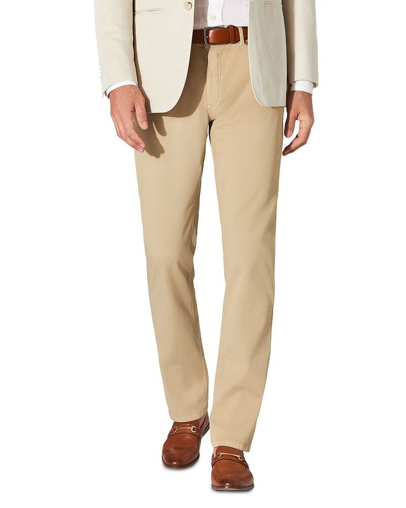 ヒルティル メンズ ボトムス カジュアルパンツ コットン HILTL Dean Fundamental Structure Cotton Pants Walnut