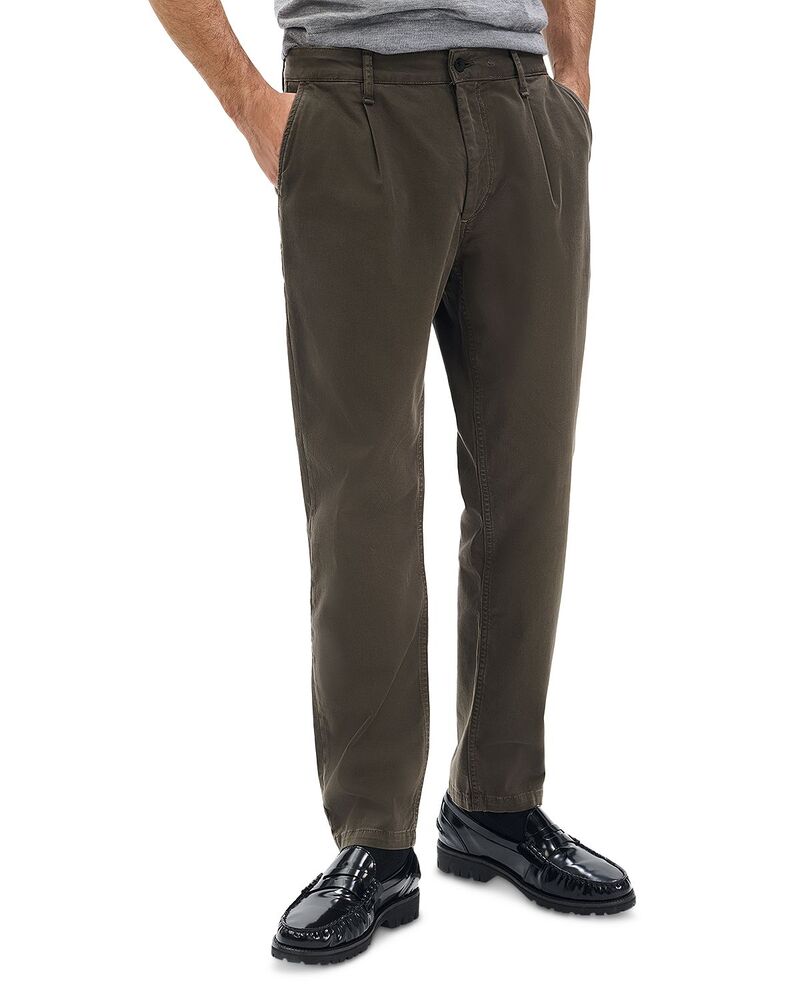 ラグアンドボーン メンズ ボトムス カジュアルパンツ プリーツ rag & bonevan Pleated Chino Pants Bark