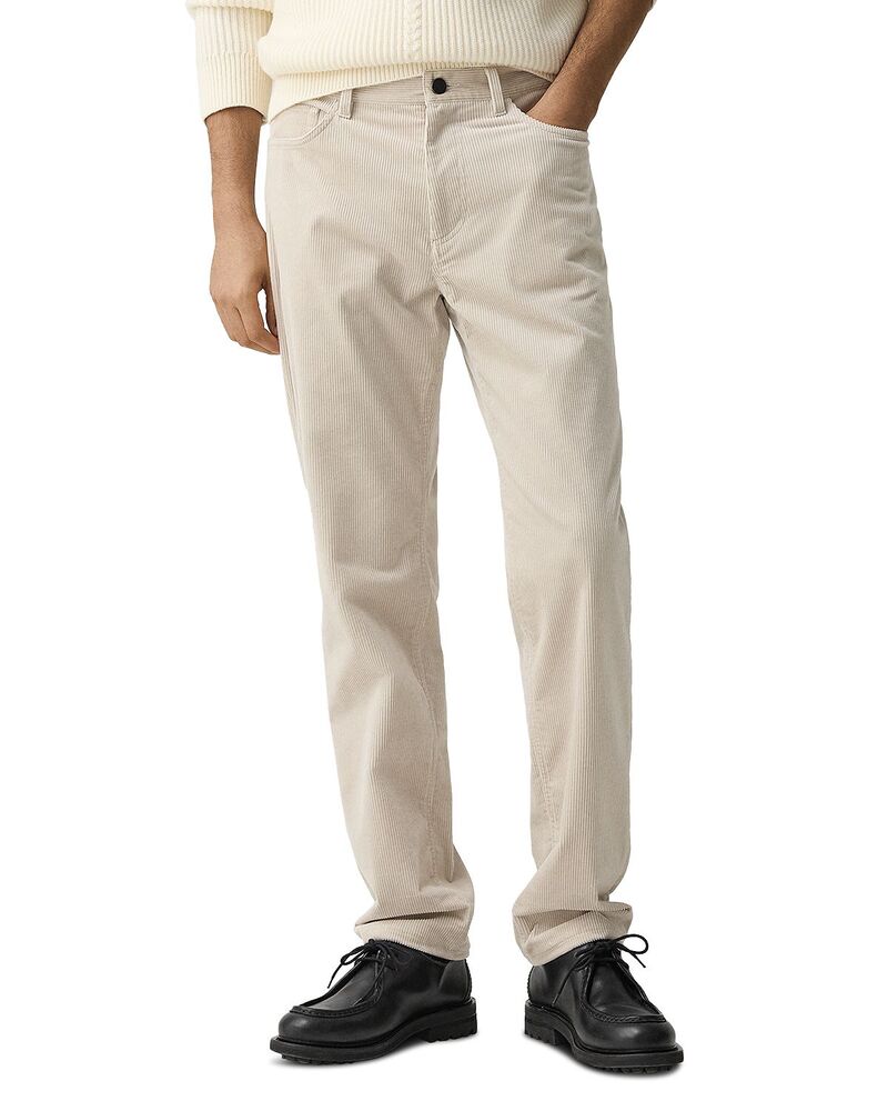 セオリー メンズ ボトムス カジュアルパンツ リラックスフィット Theory Standard Relaxed Fit Crosby Cord Pants Alabaster