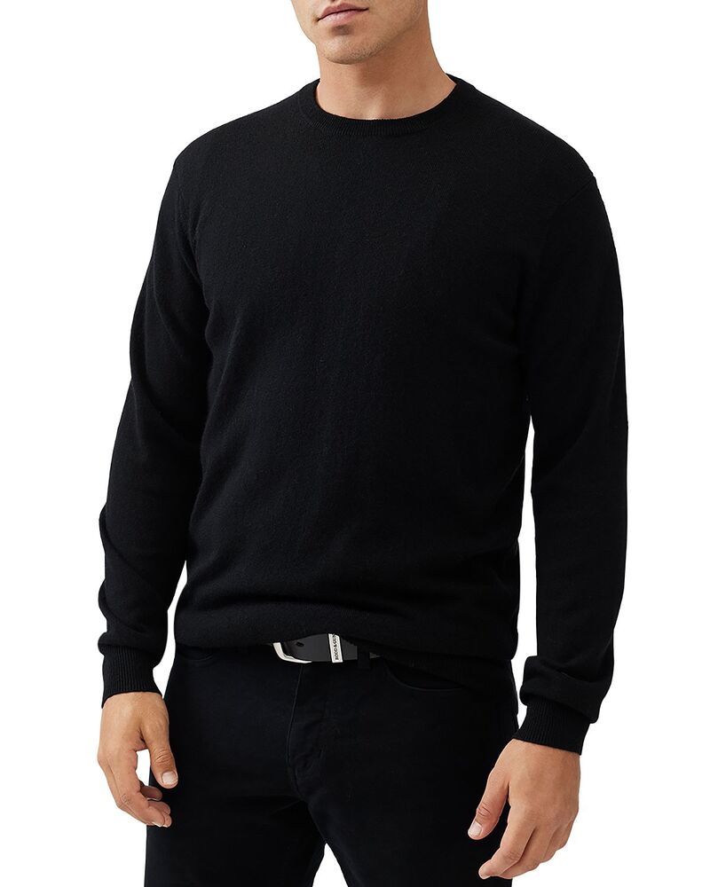 ロッドアンドグン メンズ アウター ニット・セーター クルーネック Rodd & Gunn Queenstown Crewneck Sweater Onyx