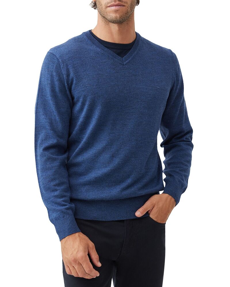 ロッドアンドグン メンズ アウター ニット・セーター Vネック Rodd & Gunn Phoenix V Neck Sweater Lake
