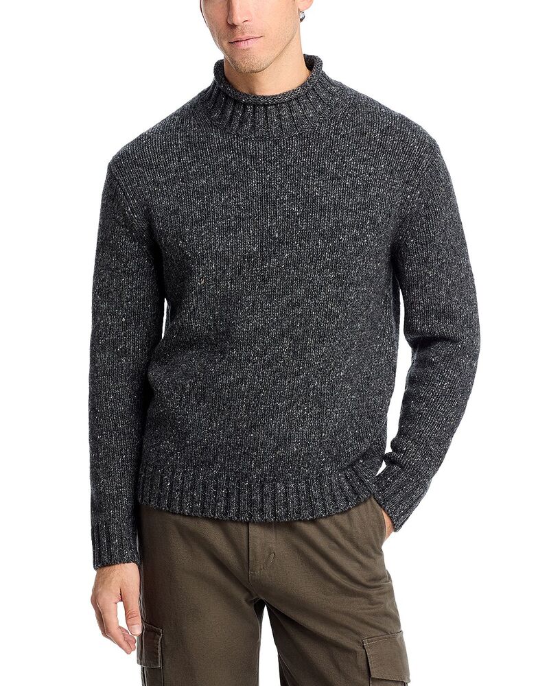 メイドウェル メンズ アウター 編み物・プルオーバー Madewell Rollneck Sweater Soot