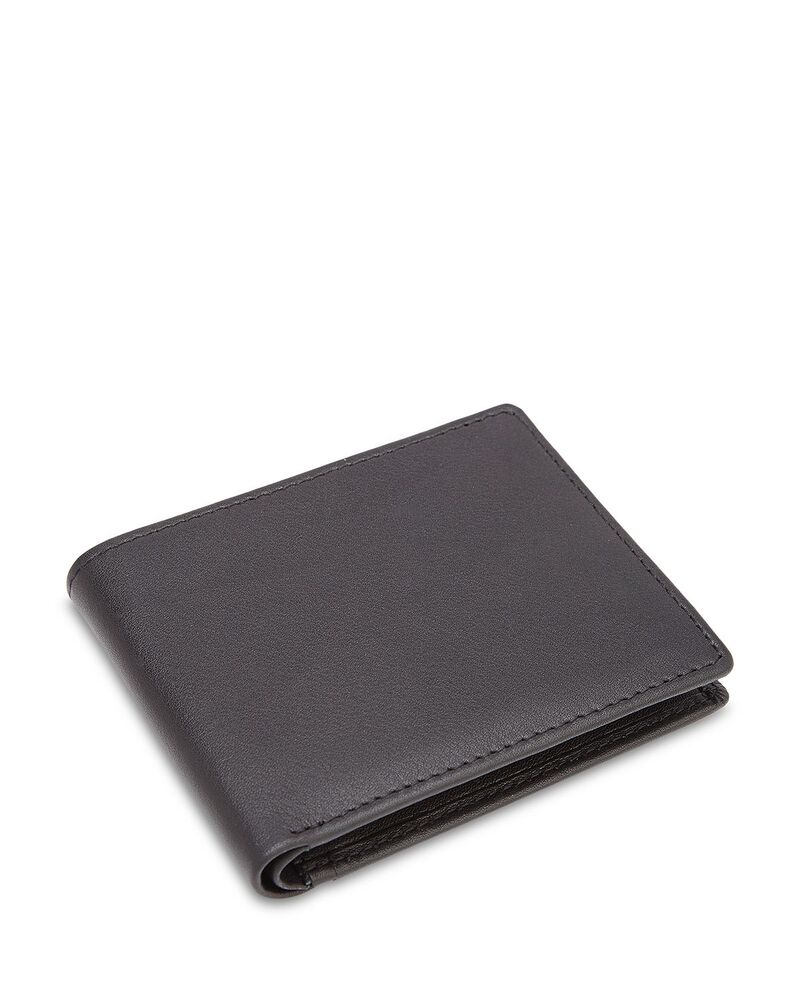 ロイス レディース アクセサリー 財布 レザー ROYCE New York LeatherFID-Blocking Slim Bifold Wallet Black ブラック
