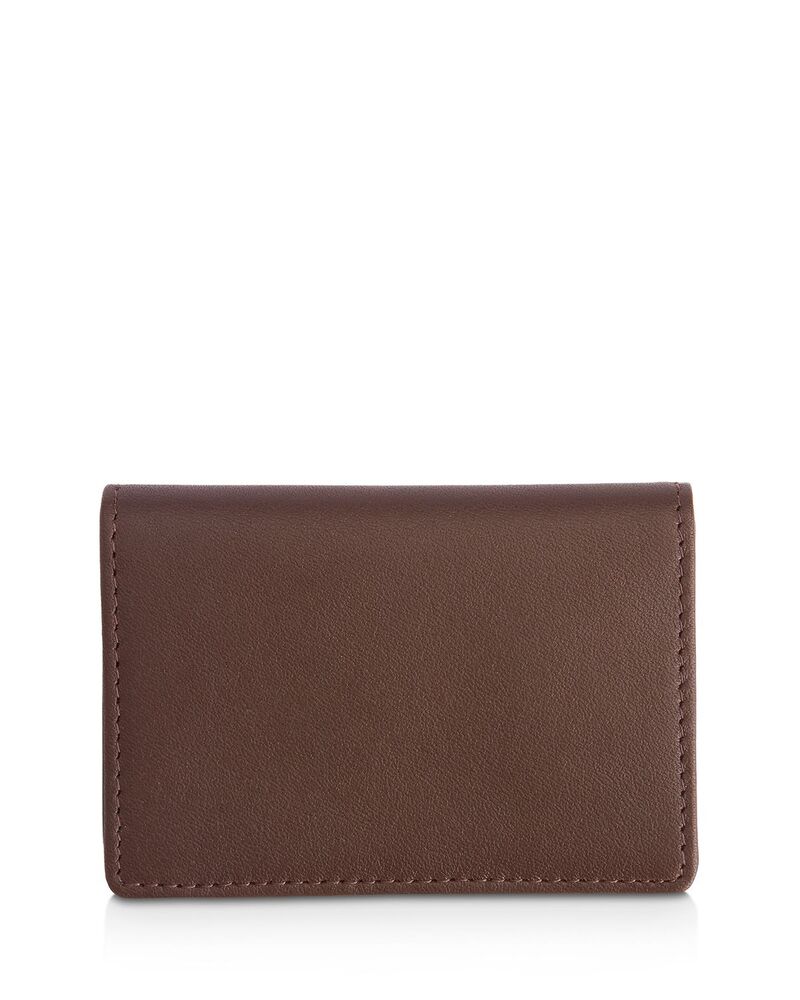 ロイス レディース アクセサリー 財布 レザー ROYCE New York Executive Leather Card Case Brown ブラウン