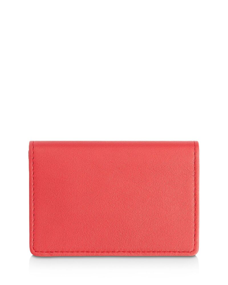 ロイス レディース アクセサリー 財布 レザー ROYCE New York Executive Leather Card Case Red レッド