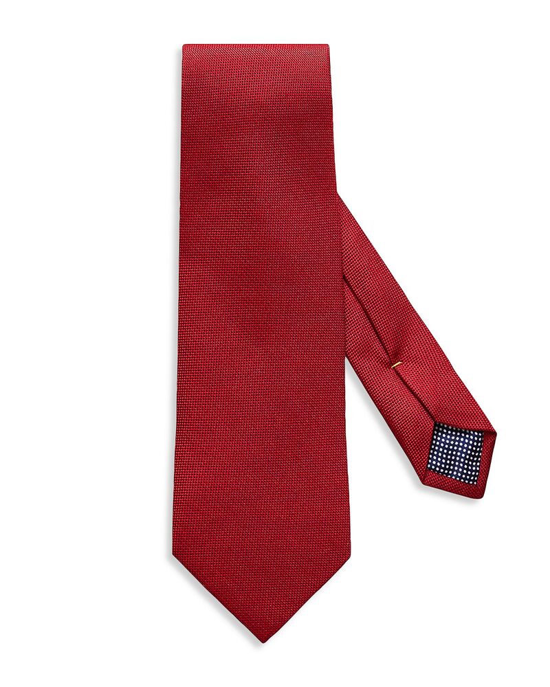 エトン メンズ アクセサリー ネクタイ シルク Eton Solid Silk Classic Tie Red レッド