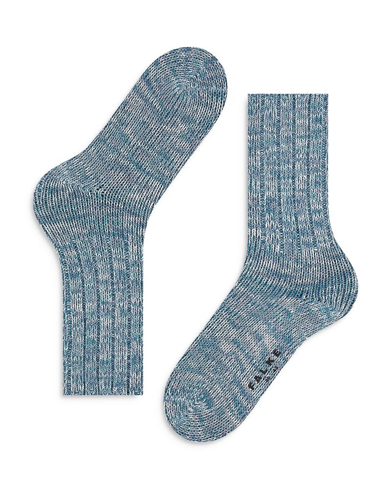 ファルケ メンズ アンダーウェア 靴下 コットン ブーツ Falke Brooklyn Cotton Blend Boot Socks Teal ティール