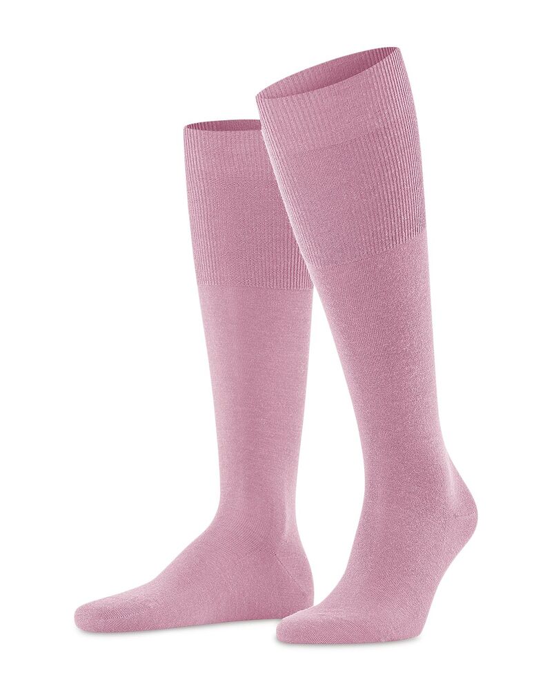 ファルケ メンズ アンダーウェア 靴下 ウール Falke Airport Merino Wool Blend Knee High Socks Light Rosa