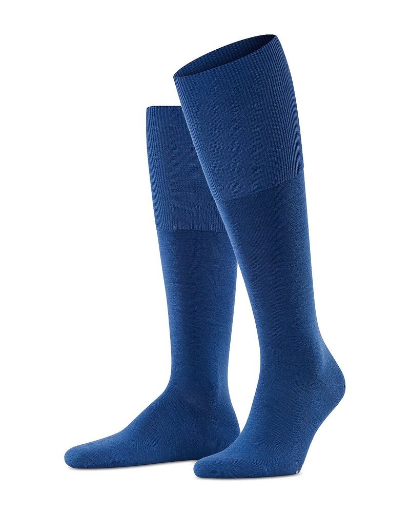 ファルケ メンズ アンダーウェア 靴下 ウール Falke Airport Merino Wool Blend Knee High Socks Royal Blue ブルー｜ReVida 店 11,186円