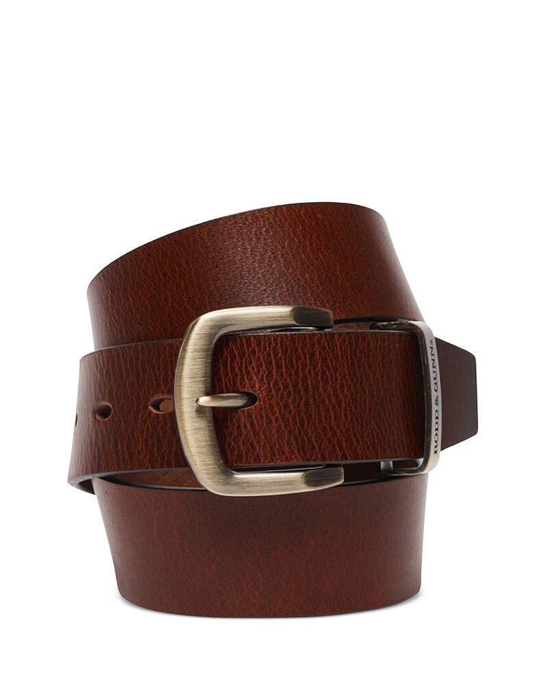 ロッドアンドグン メンズ アクセサリー ベルト レザー Rodd & Gunn Men's Farmlands Leather Belt Cognac
