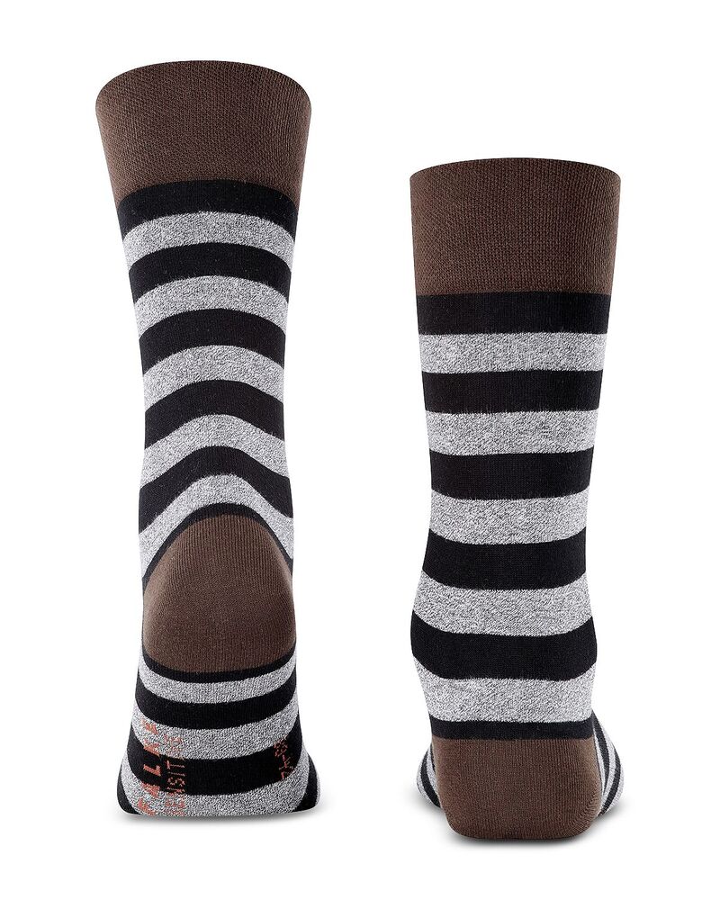 ファルケ レディース アンダーウェア 靴下 コットン Falke Mapped Line Cotton Blend Mid Calf Socks Henne