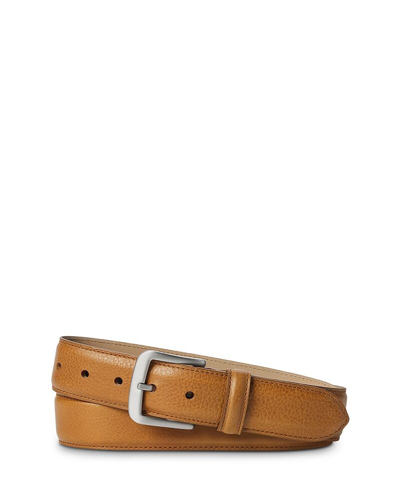 シャイノーラ メンズ 付属品 胴締め なめし革 Shinola Men\u0027s Canfield Leather Belt Bourbon