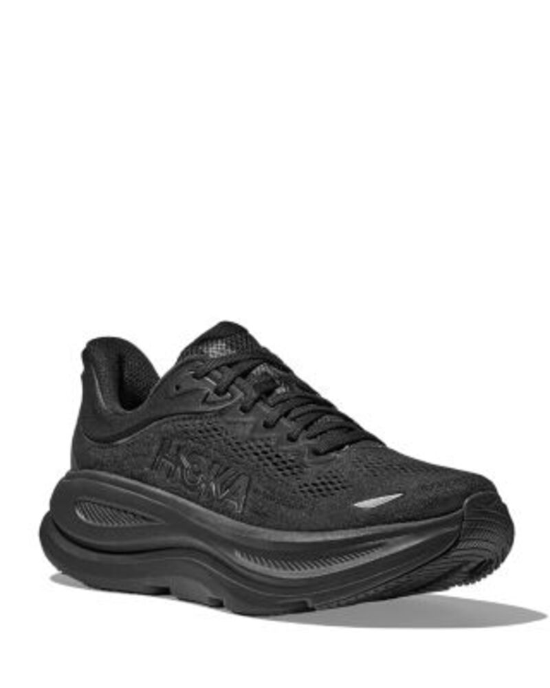 ホカオネオネ メンズ シューズ スニーカー レース HOKA Men's Bondi 9 Lace Up Running Sneakers Grassland/Oyster Mushroom