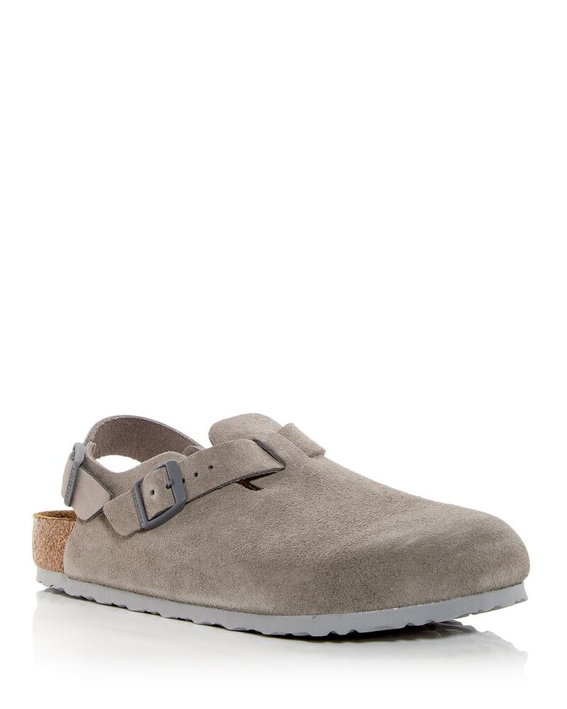 ビルケンシュトック メンズ シューズ サンダル Birkenstock Men's Tokio Slingback Clogs Gray グレー