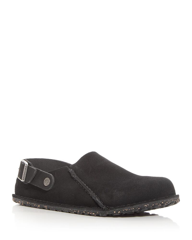 ビルケンシュトック メンズ シューズ サンダル Birkenstock Men's Lutry Slingback Clogs Black ブラック