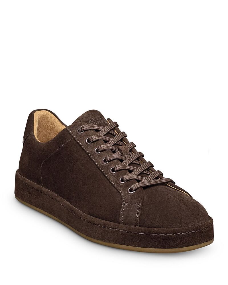 アレン エドモンズ メンズ シューズ スニーカー レザー Allen Edmonds Men's Barnes Low Top Leather Sneakers Polo Brown Suede ブラウン