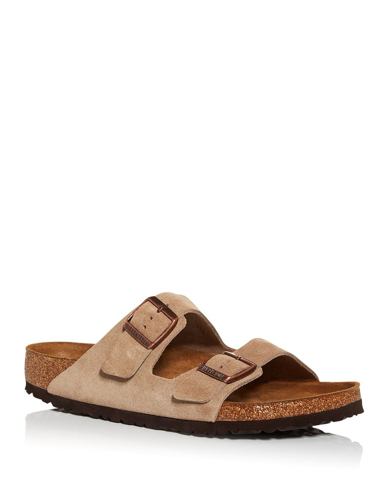 ビルケンシュトック メンズ シューズ サンダル Birkenstock Men's Arizona Slide Sandals Beige ベージュ