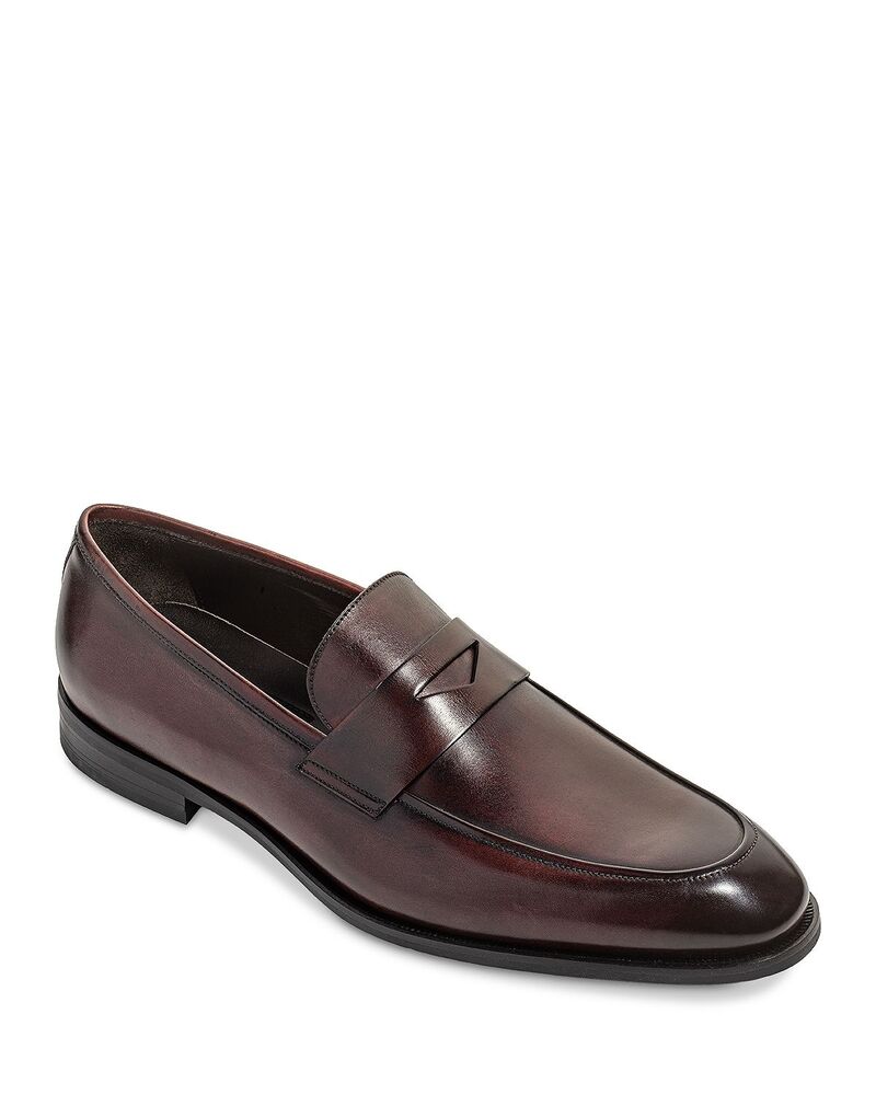 トゥーブート メンズ シューズ スリッポン・ローファー To Boot New York Men\u0027s Jagger Dress Penny Loafers Bordo