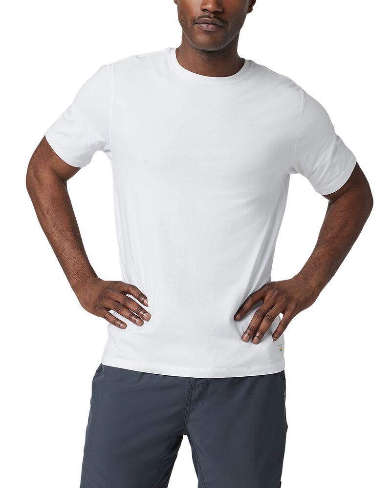 ビュオーリ メンズ トップス Tシャツ Vuori Tuvalu Short Sleeve Tee White ホワイト