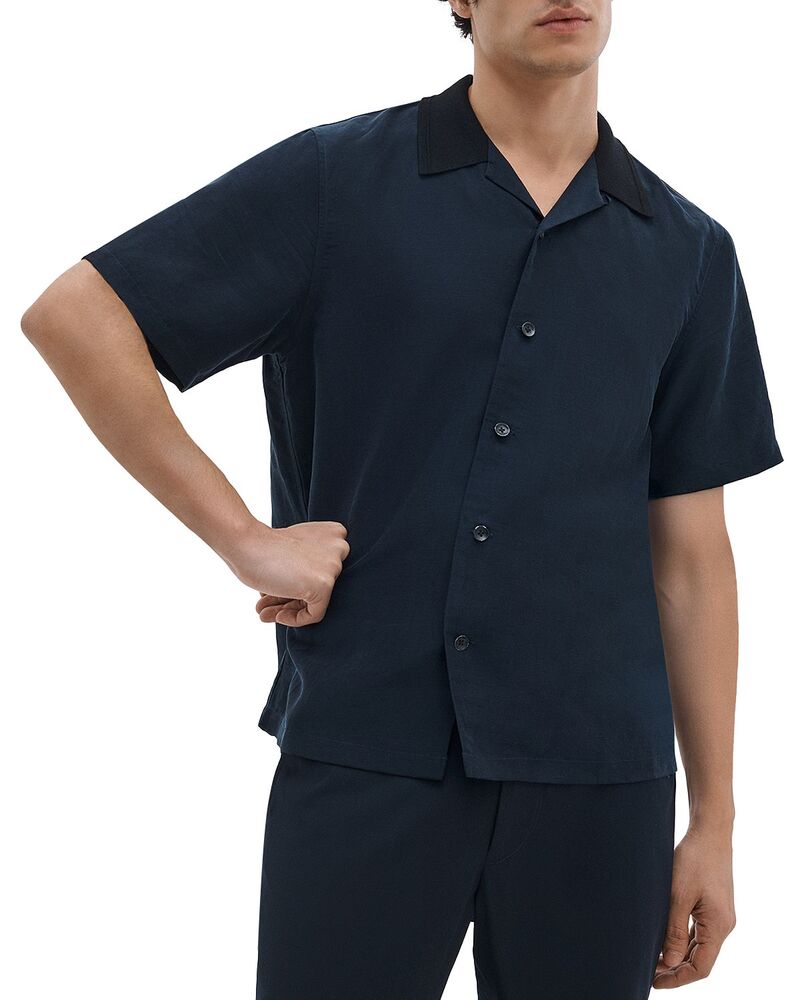ラグアンドボーン メンズ トップス シャツ rag & bone Avery Slub Shirt Navy ネイビー
