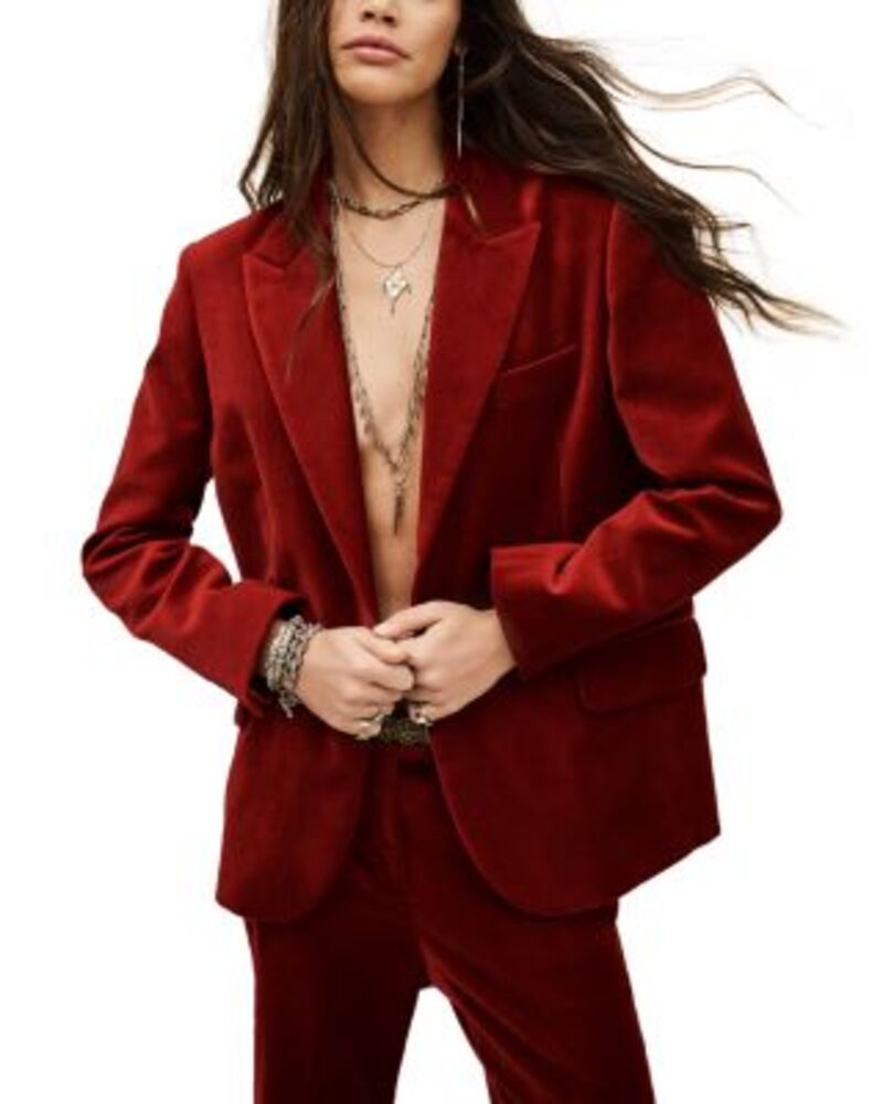 バッシュ レディース アウター ジャケット・ブルゾン ba&sh Boop Jacket Red レッド｜ReVida 店 53,880円
