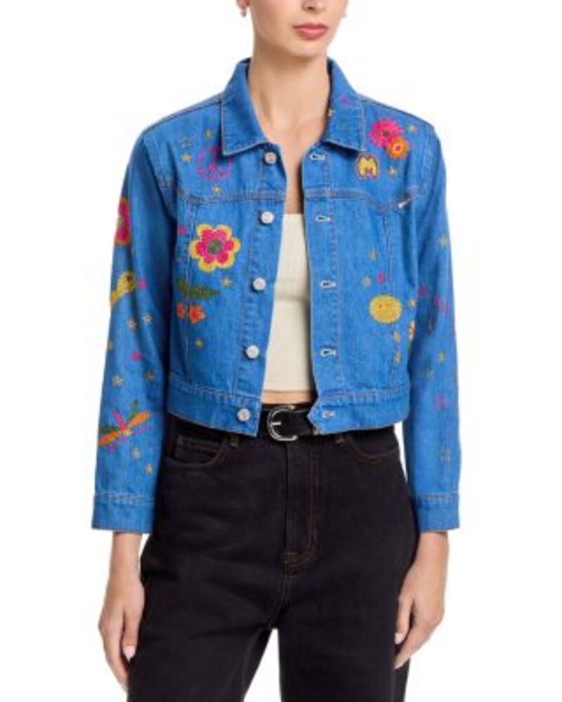 マザー レディース アウター ジャケット・ブルゾン クロップド デニム MOTHER Theyday Croppedenim Jacket Hodgepodge デニム