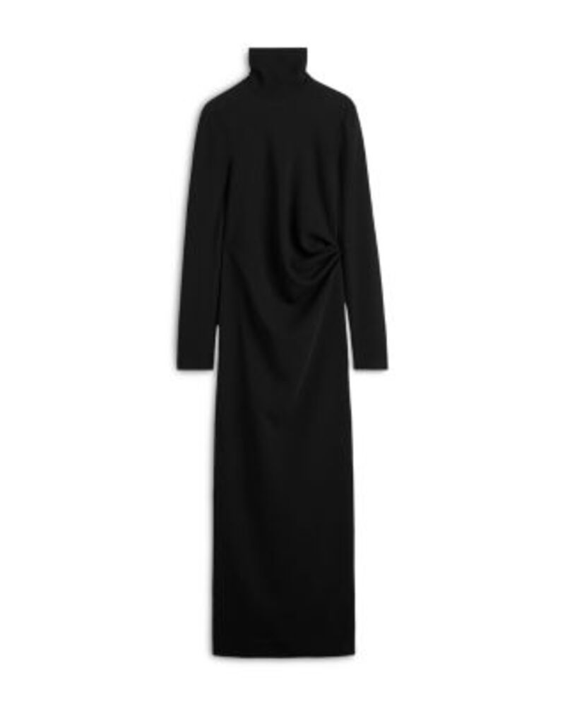 トーテム レディース トップス ワンピース TOTEME Long Twist Dress Black ブラック｜ReVida 店